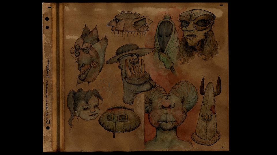 grotesque art